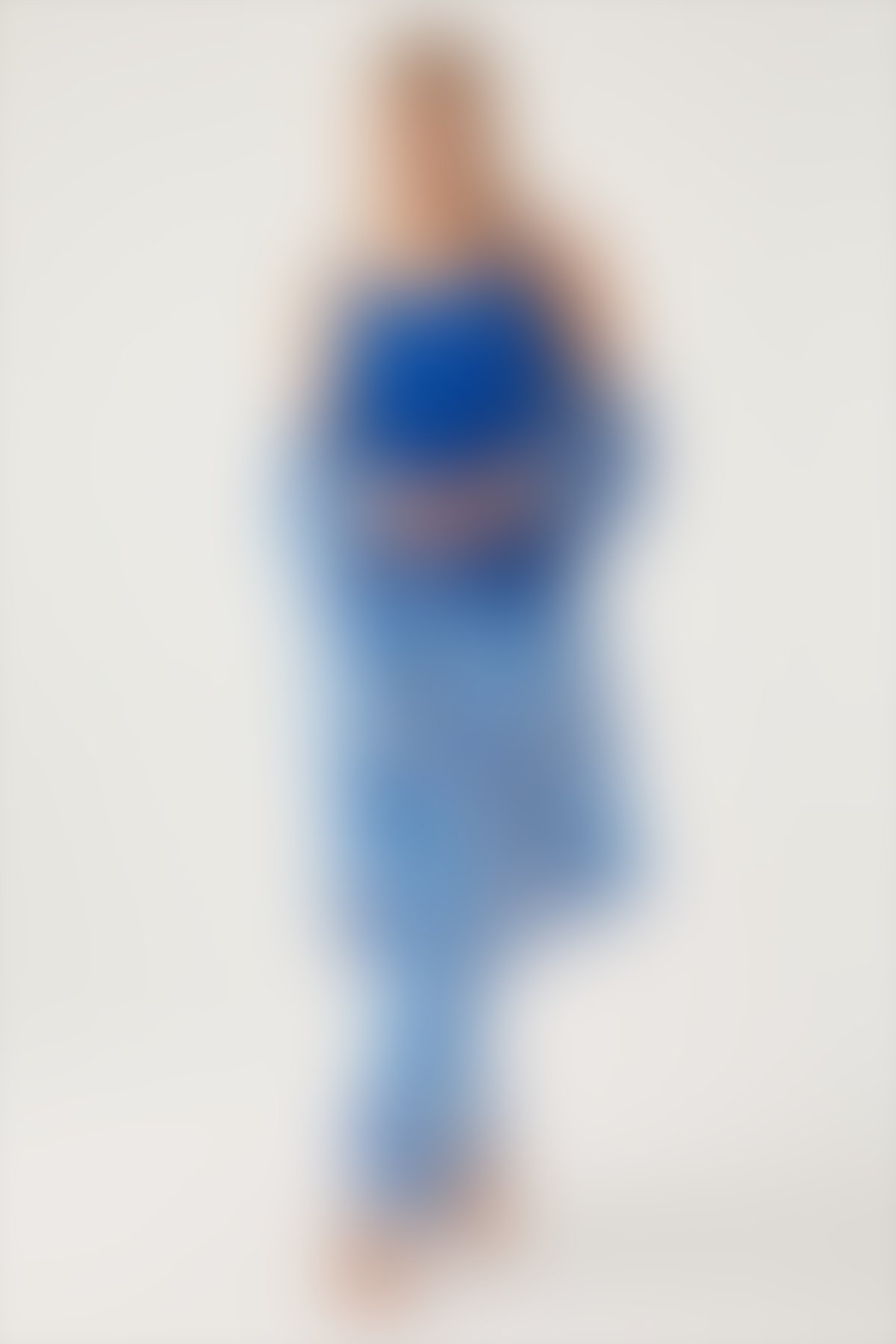 Pierre Cardin - Pierre Cardin Set Koyu Mavi Kadın Kısa Kol Pijama Takımı