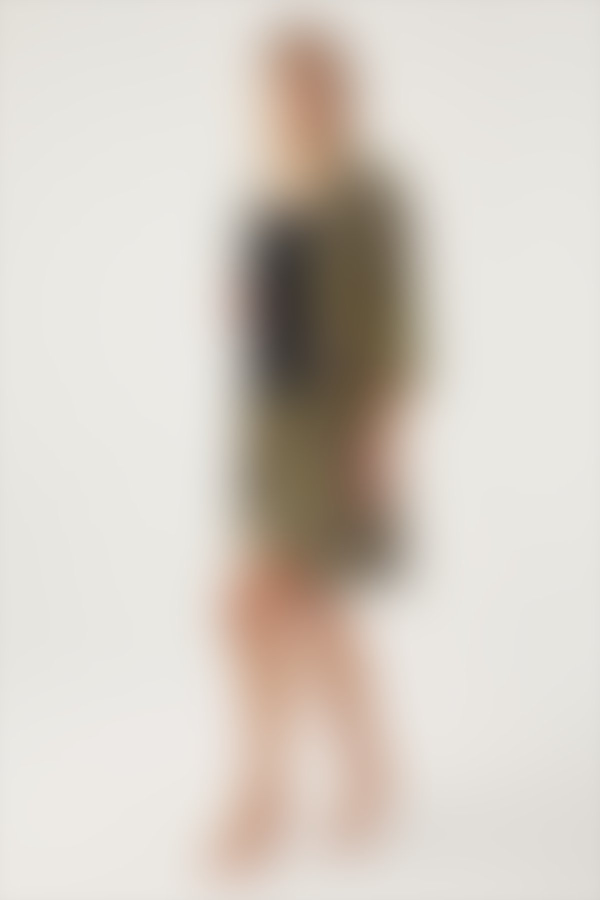 Pierre Cardin - Pierre Cardin Plaid Yeşil Kadın Kısa Kol Pijama Takımı