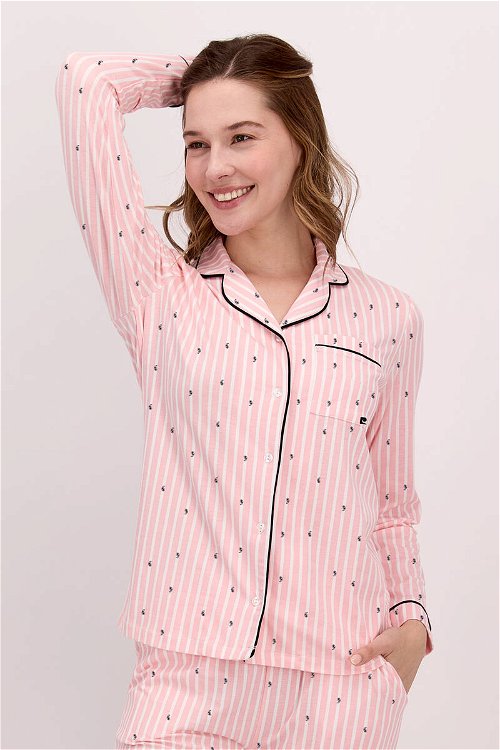 Pierre Cardin Kadın Pembe Pijama Takımı