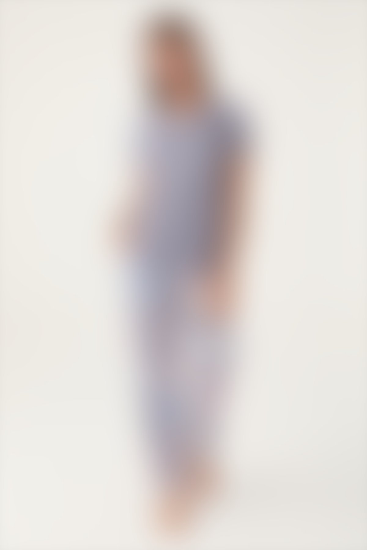 Pierre Cardin - Pierre Cardin Leaf Mor Kadın Kısa Kol Pijama Takımı