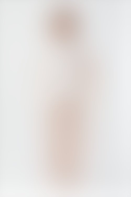 Pierre Cardin - Pierre Cardin Button Leaf Detail Krem Kadın Kısa Kol Pijama Takım
