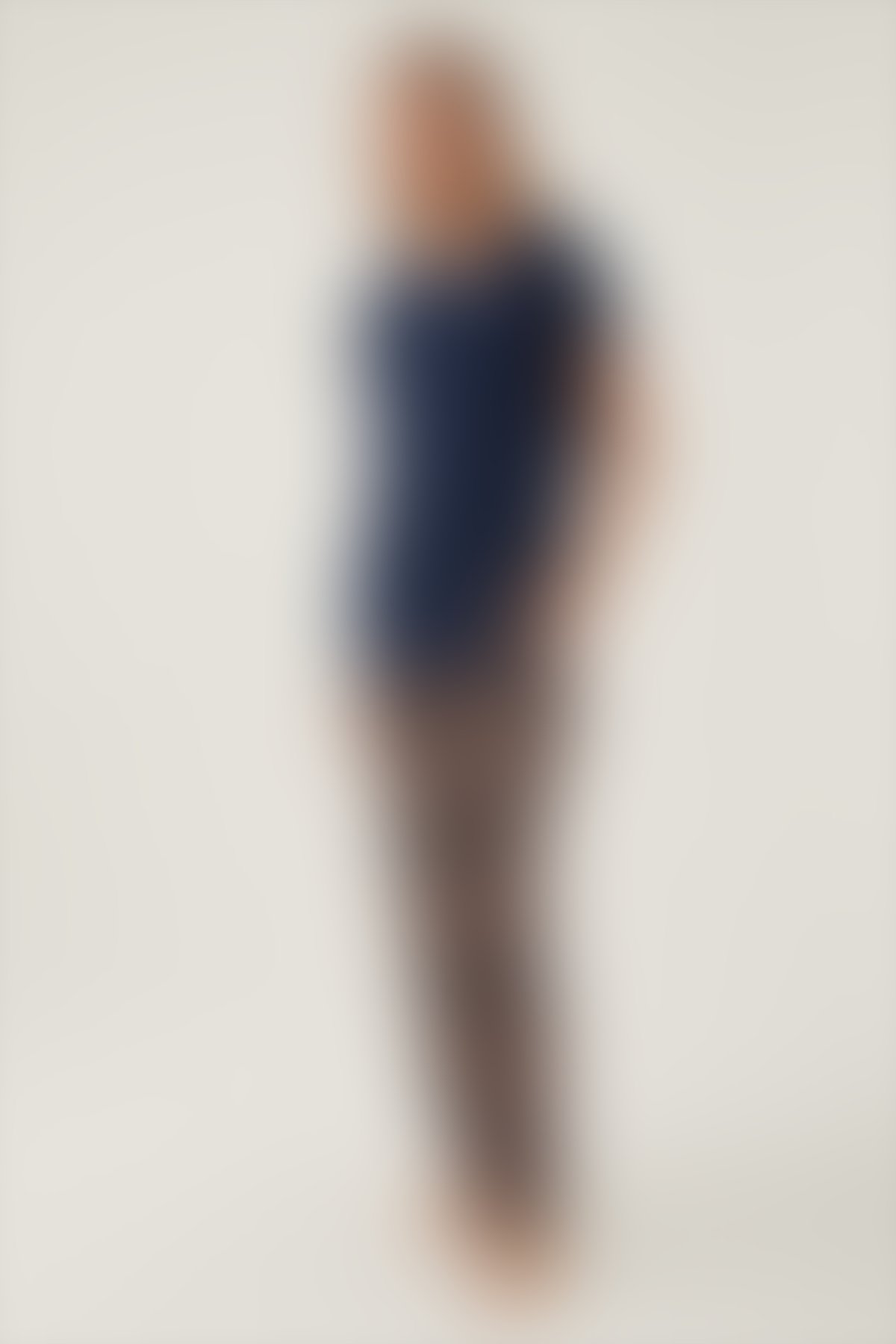 Pierre Cardin - Pierre Cardin Buttoned Lacivert Kadın Kısa Kol Pijama Takımı