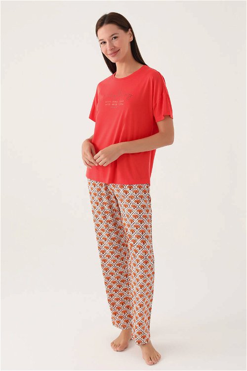 Pierre Cardin Love Nar Kadın Kısa Kol Pijama Takımı