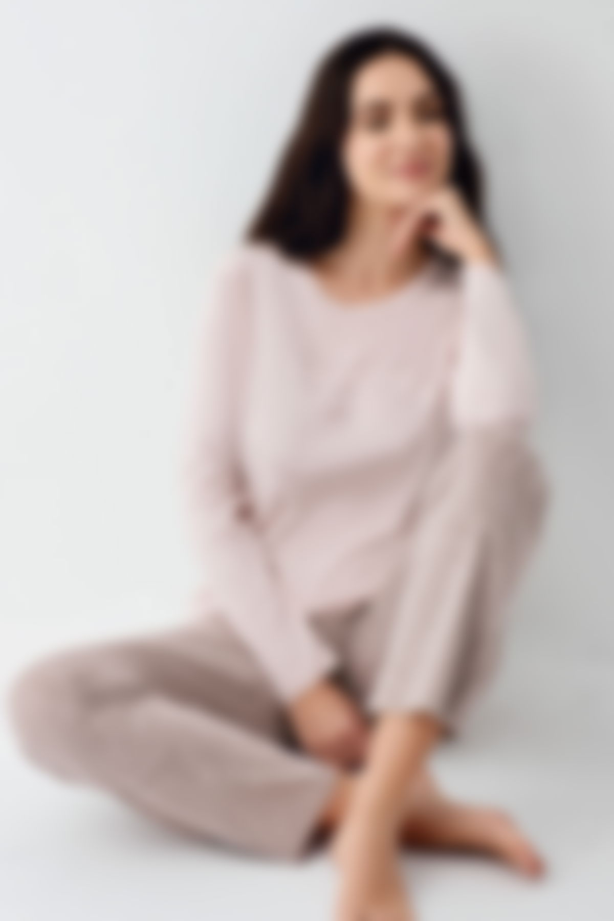 Pierre Cardin - Pierre Cardin Kadın Pembe Pijama Takımı