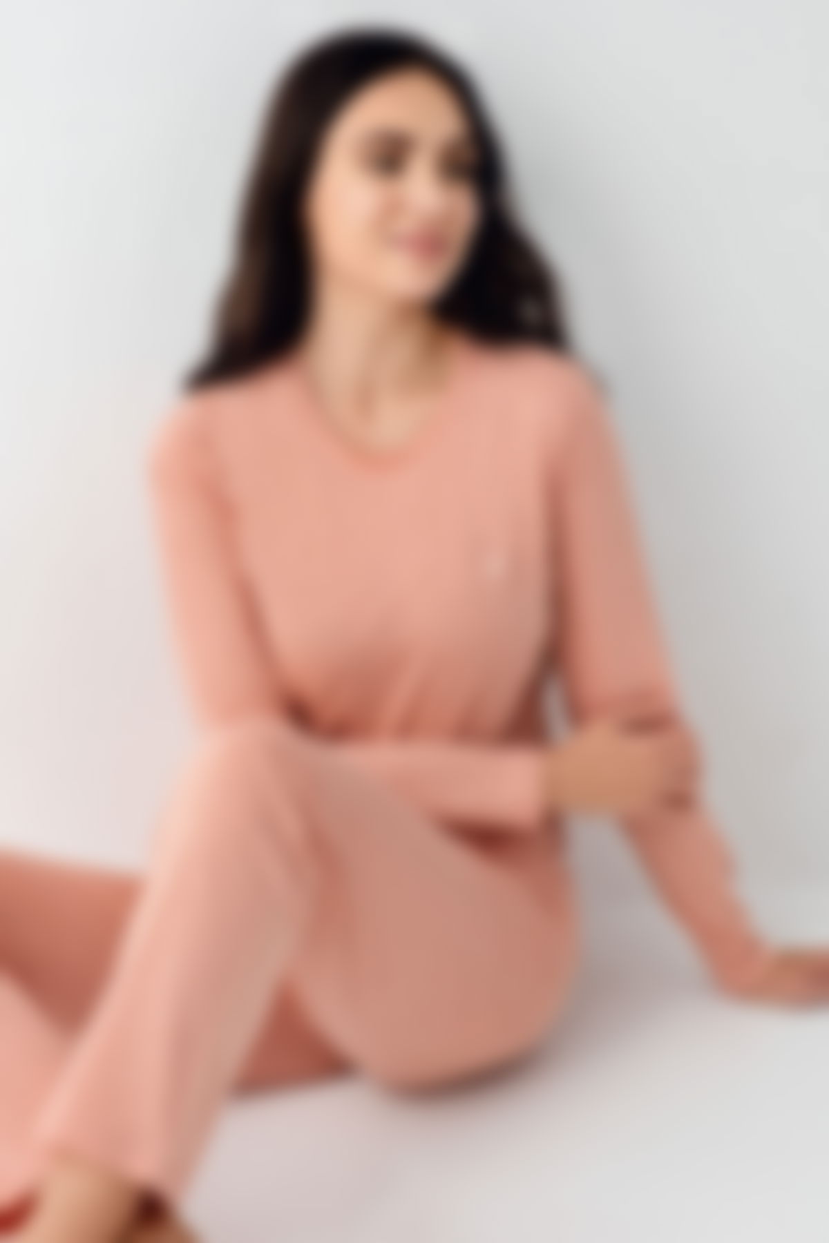Pierre Cardin - Pierre Cardin Kadın Pembe Pijama Takımı