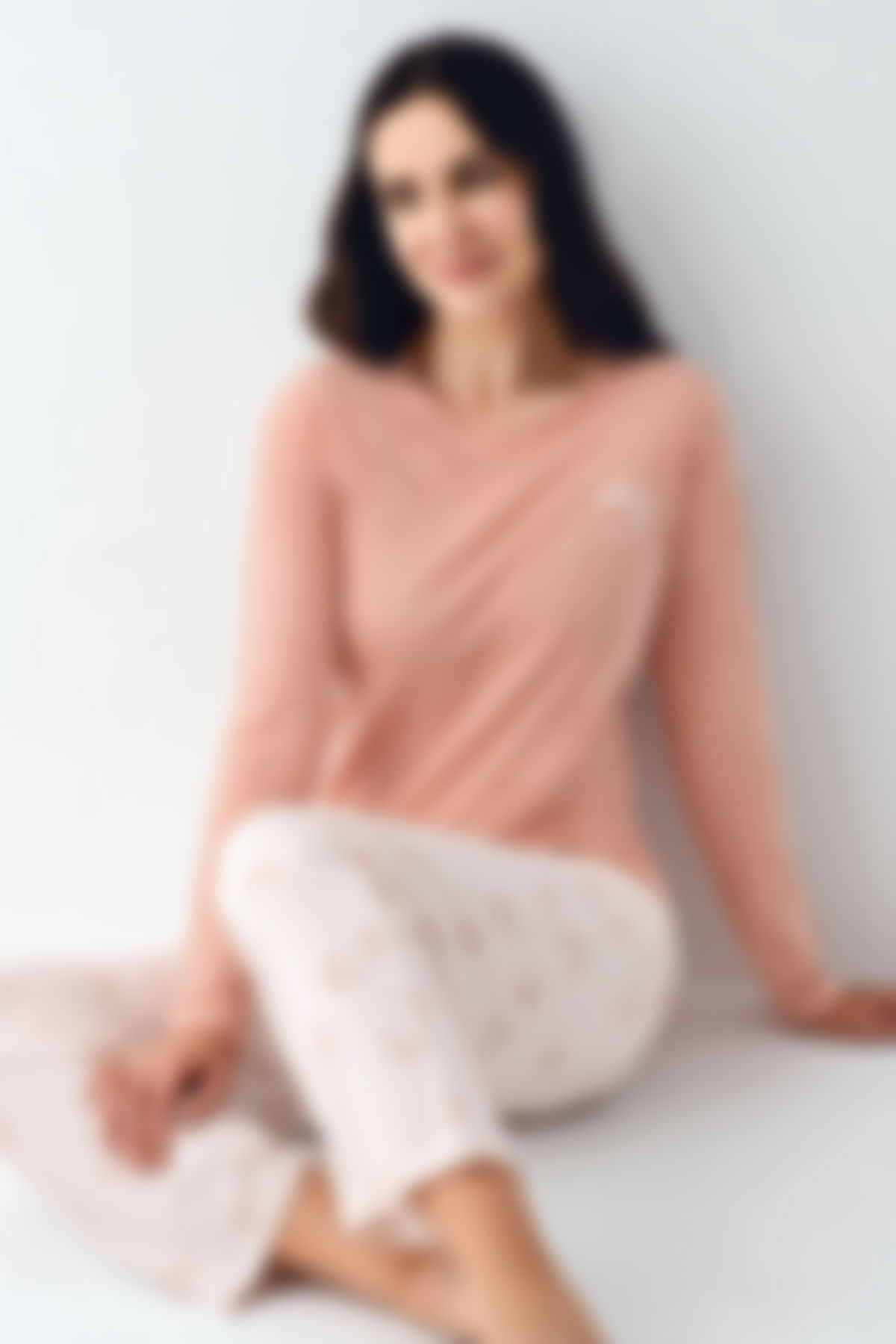 Pierre Cardin - Pierre Cardin Kadın Pembe Pijama Takımı