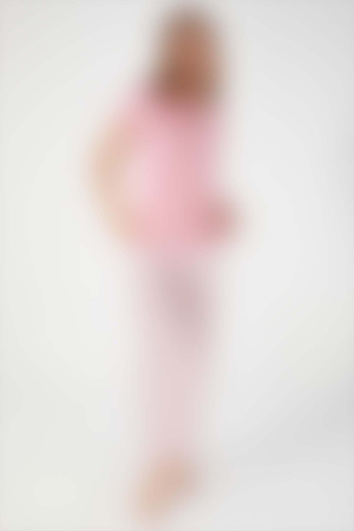 Pierre Cardin - Pierre Cardin Flowering Pink Gül Kurusu Kadın Kısa Kol Pijama Takım