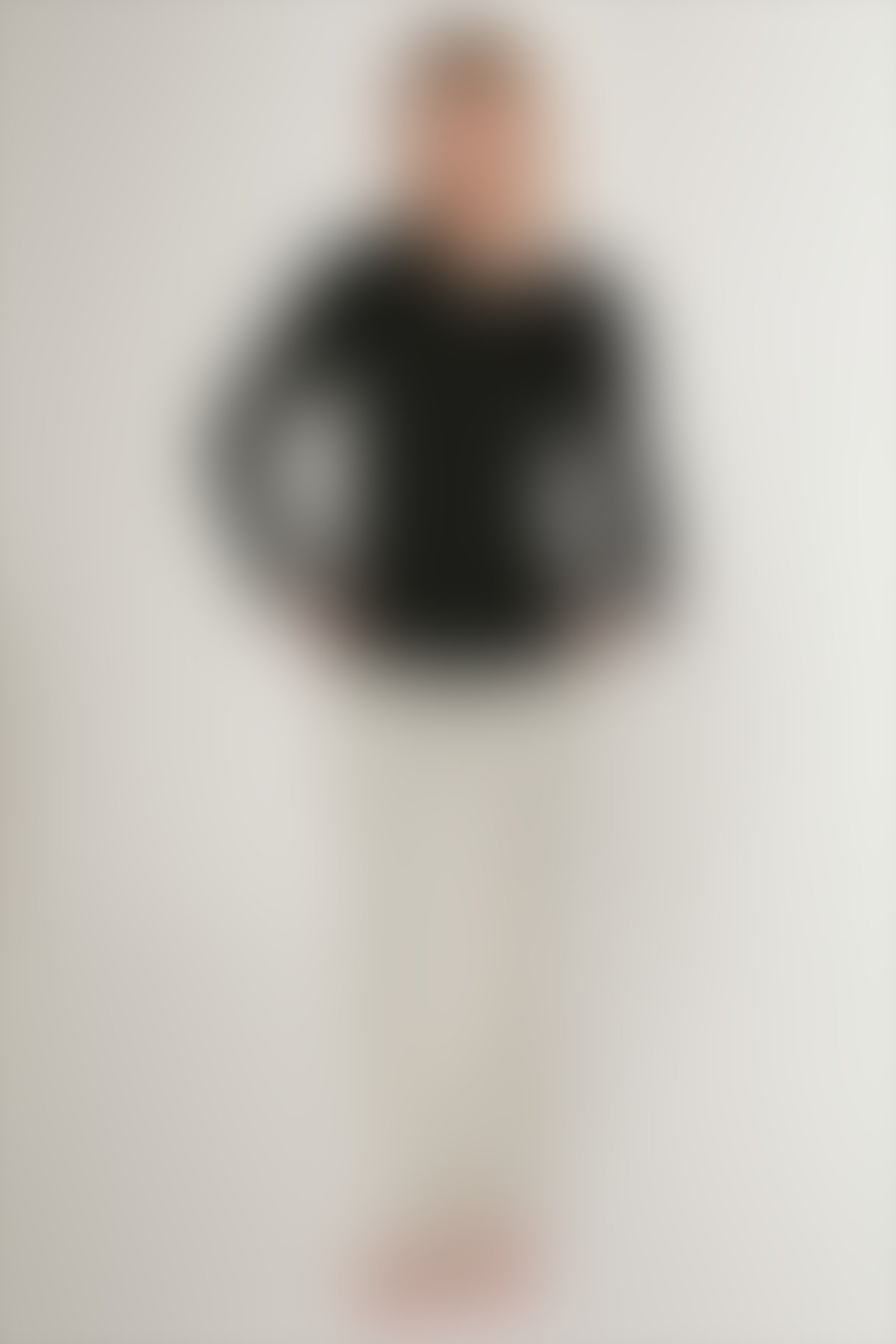 Pierre Cardin - Pierre Cardin Star Siyah Kadın Uzun Kol Pijama Takım