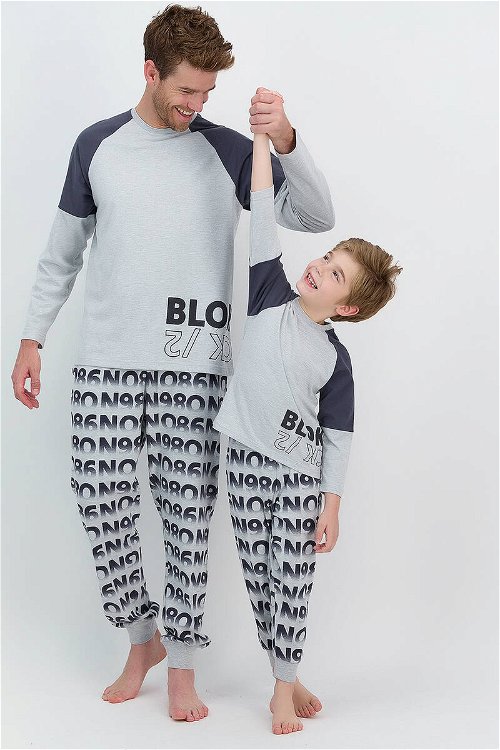 RolyPoly Blok Grimelanj Erkek Çocuk Pijama Takımı