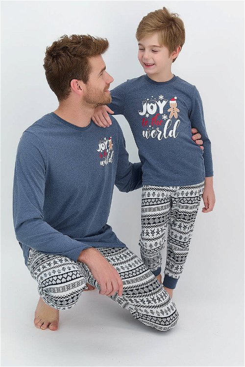 RolyPoly Joy To The World Lacimelanj Erkek Çocuk Pijama Takımı