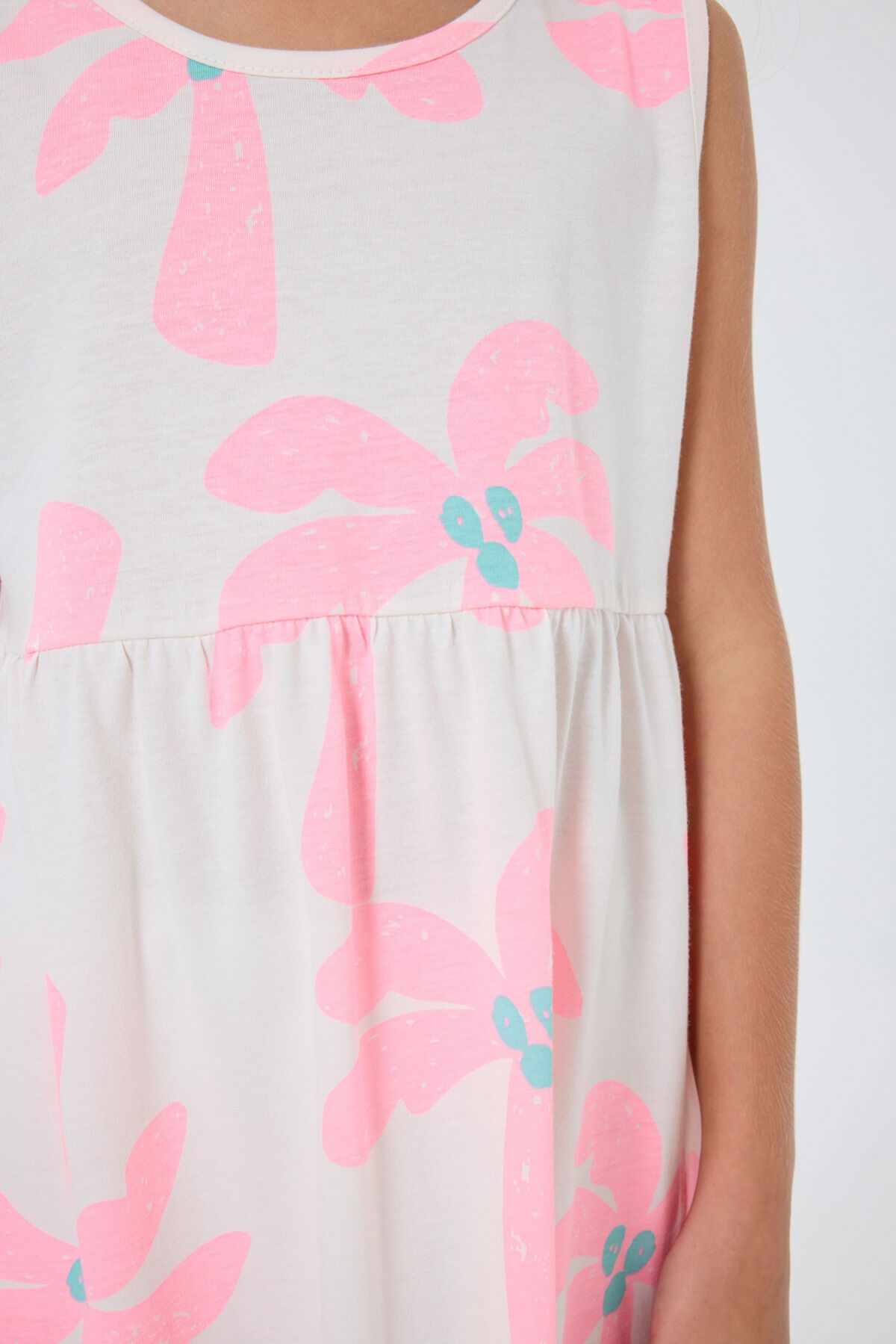 Rolypoly - Rolypoly Kız Çocuk Krem Elbise (1)