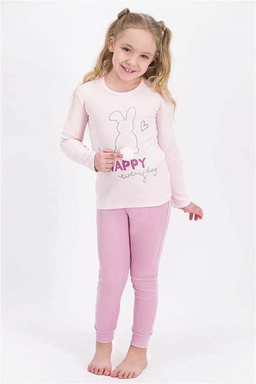 Rolypoly Be Happy Everyday Tozsomon Kız Çocuk Pijama Takımı