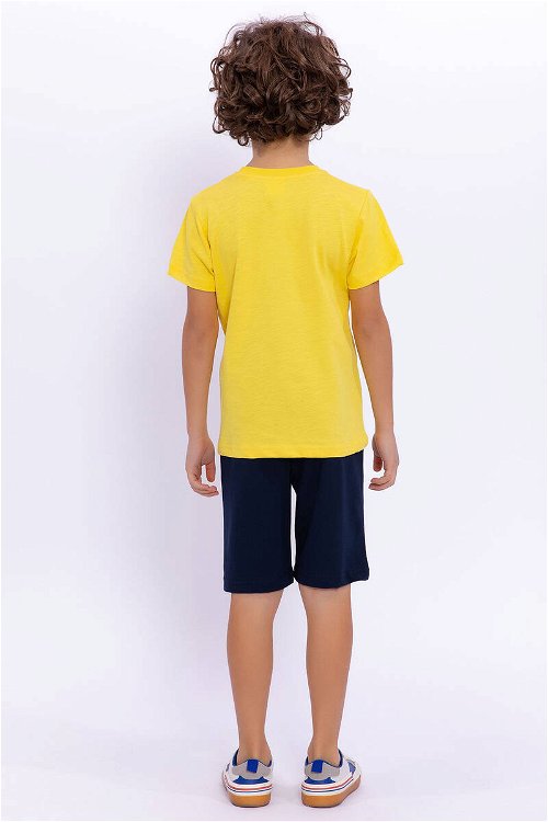 Rolypoly Sailor Sarı Erkek Çocuk Bermuda Takım
