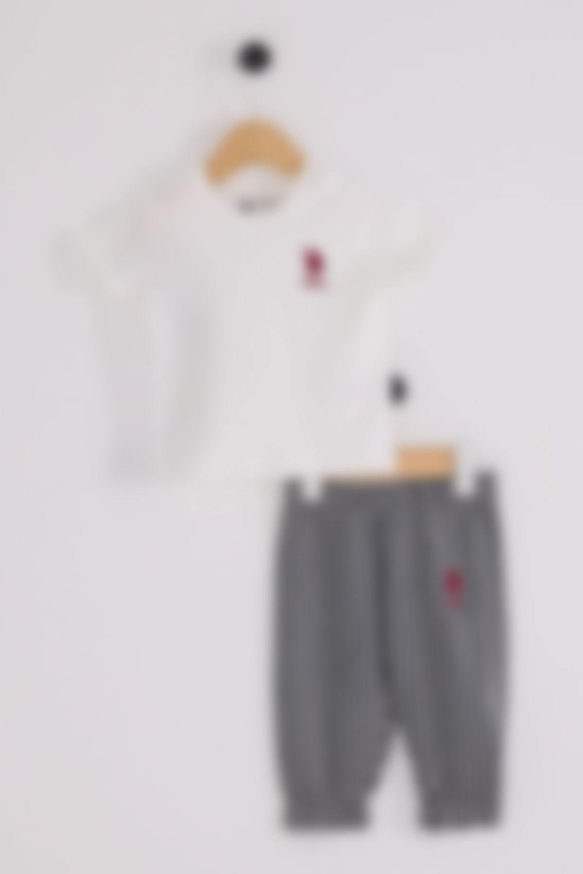 U.S. Polo Assn - U.S. Polo Assn Erkek Bebek 2'li Bebek Takım