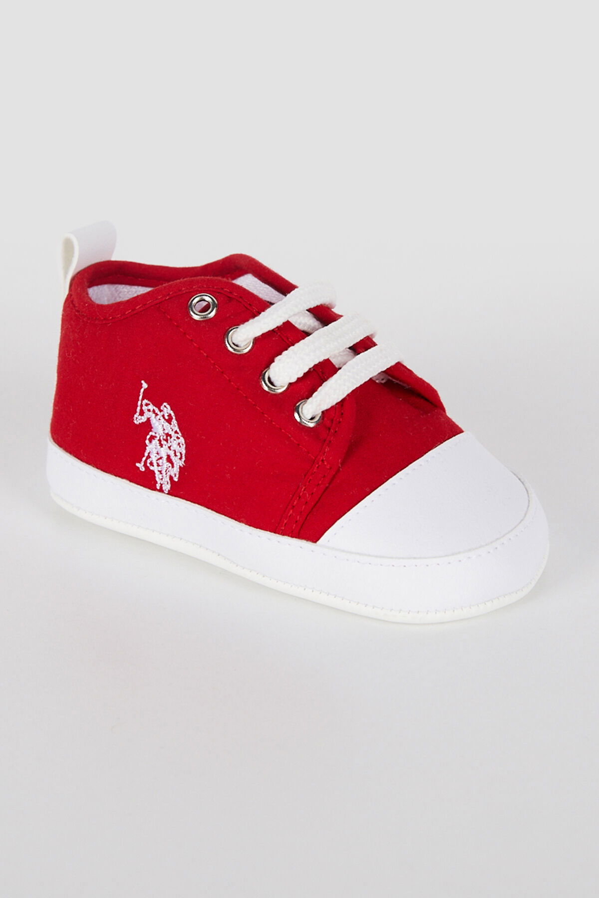 U.S. Polo Assn - U.S. Polo Assn Erkek Bebek Kırmızı Ayakkabı