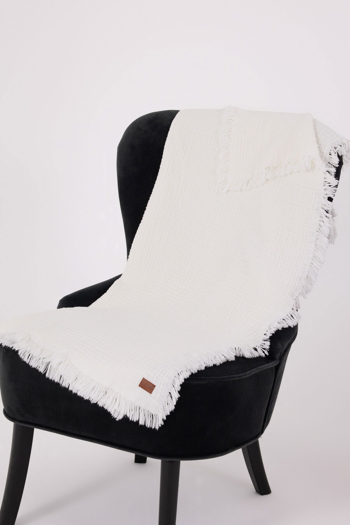 U.S. Polo Assn - U.S. Polo Assn Kız Bebek Beyaz Battaniye (1)