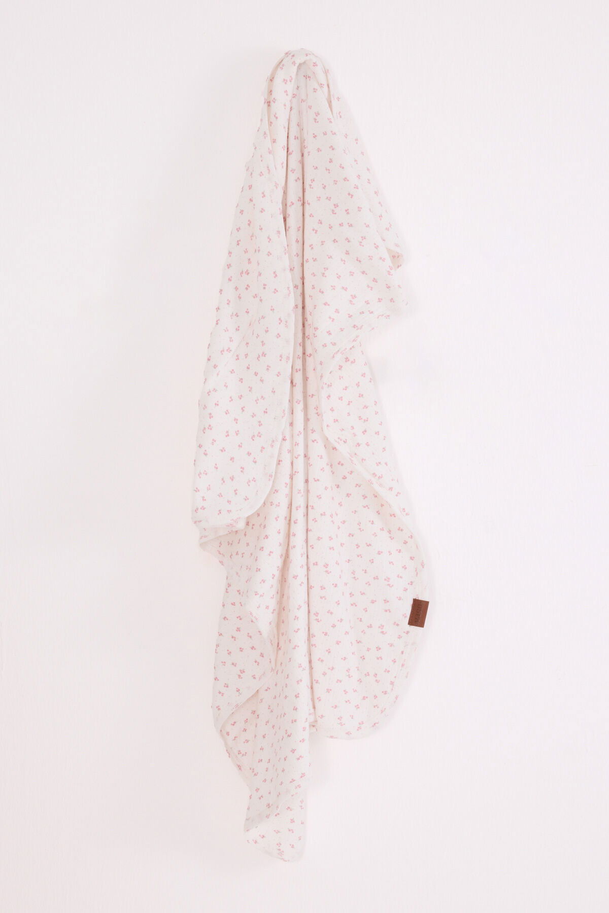 U.S. Polo Assn - U.S. Polo Assn Bebek Kız Bebek Beyaz Battaniye