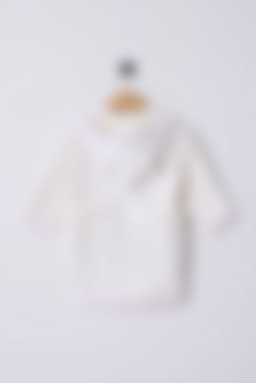 U.S. Polo Assn - U.S. Polo Assn. Kız Bebek Krem Bornoz