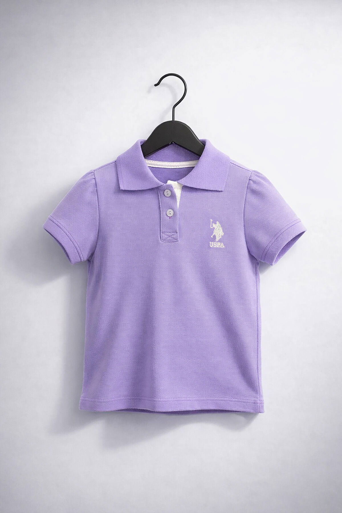 U.S. Polo Assn - U.S. Polo Assn Kız Bebek Mor Takım (1)