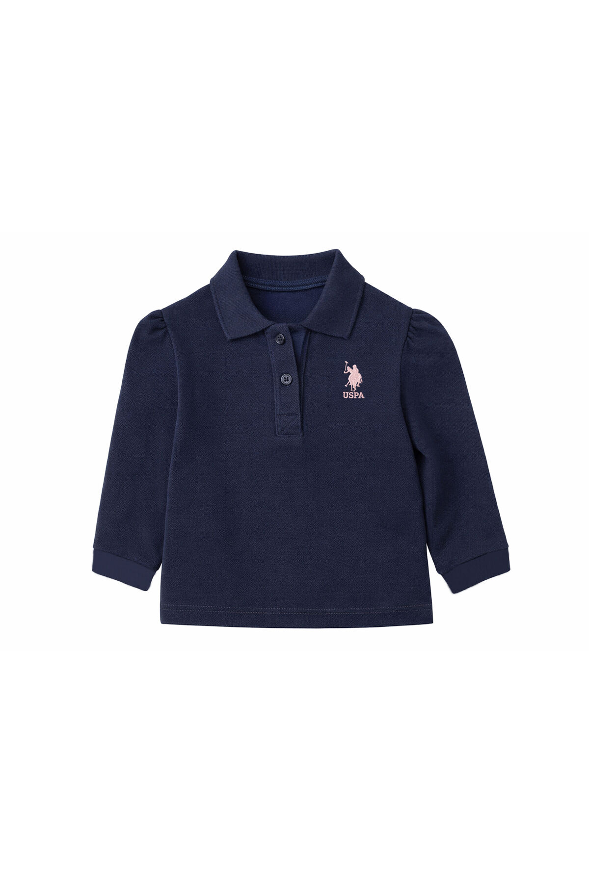 U.S. Polo Assn Bebek - U.S. Polo Assn Kız Bebek Lacivert T-shirt