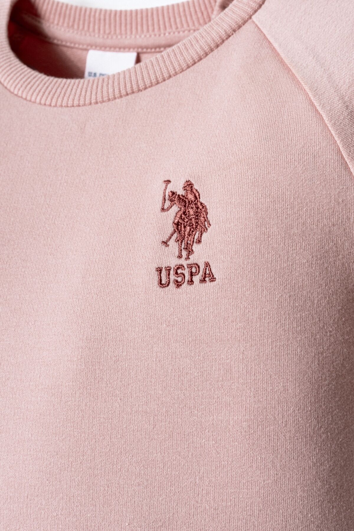 U.S. Polo Assn - U.S. Polo Assn Kız Bebek Pembe Takım (1)