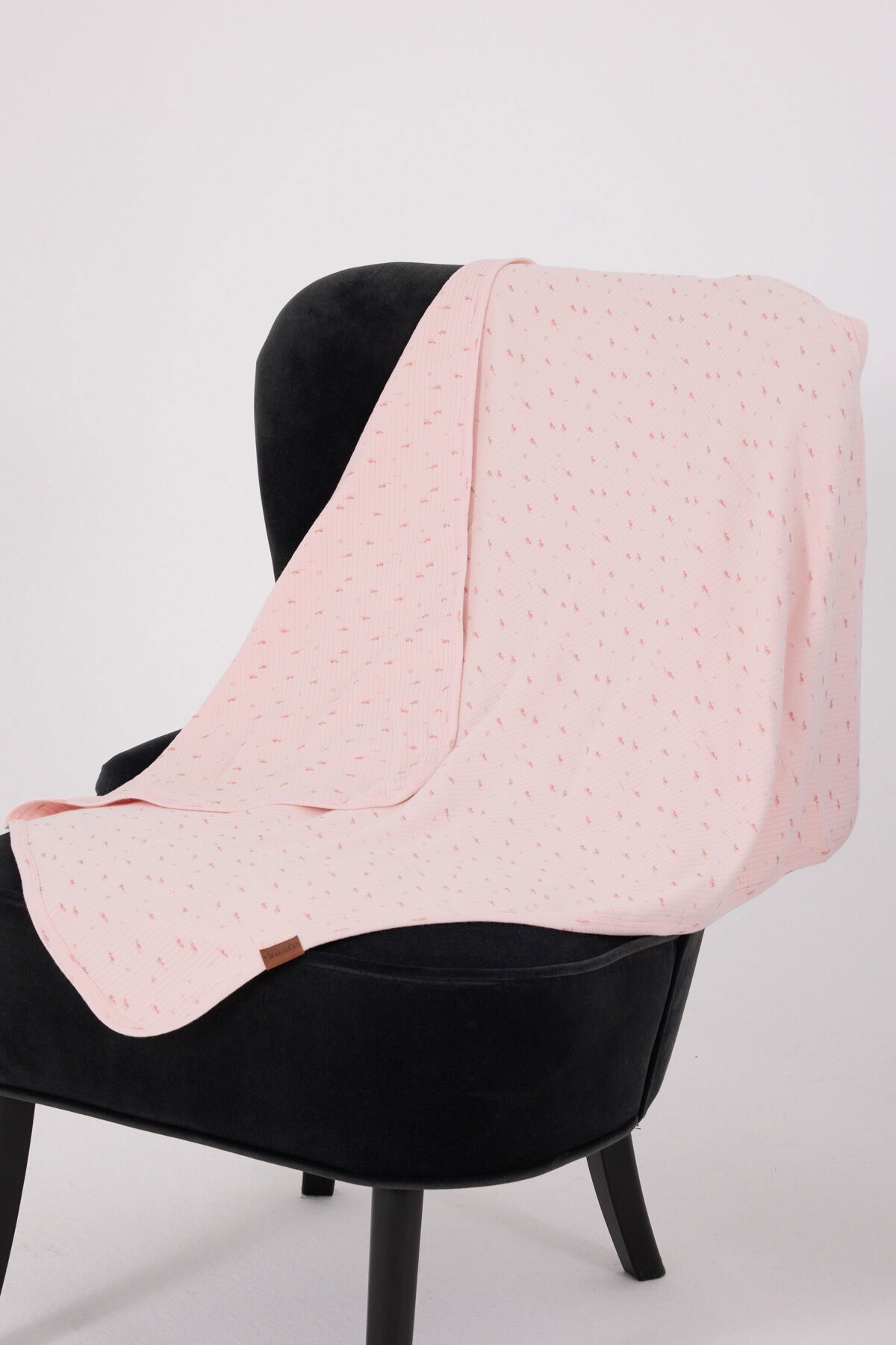 U.S. Polo Assn - U.S. Polo Assn Bebek Kız Bebek Pembe Battaniye (1)