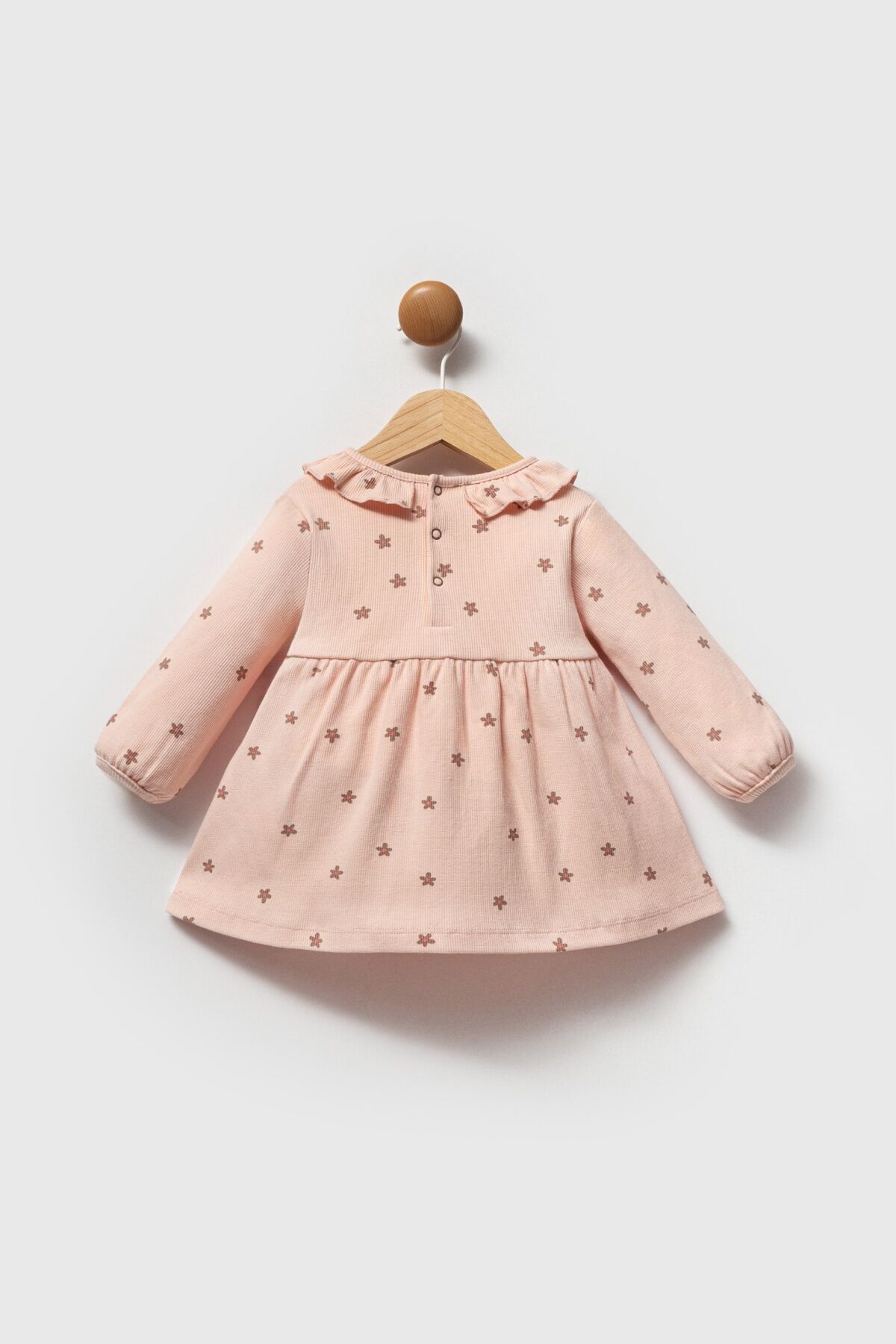 U.S. Polo Assn - U.S. Polo Assn Bebek Kız Bebek Pembe Elbise