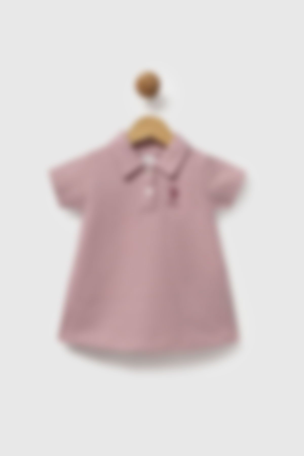 U.S. Polo Assn - U.S.POLO ASSN.KIZ BEBEK ELBİSE Soft Pembe 