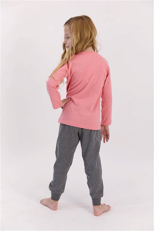 U.S. Polo Assn Coral Kız Çocuk Pijama Takımı