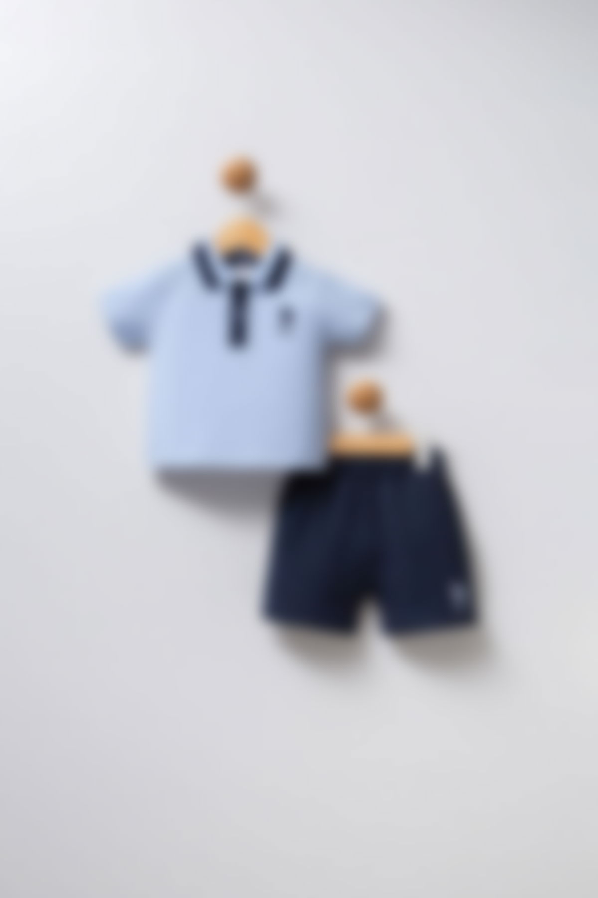 U.S. Polo Assn - U.S. Polo Assn. Erkek Bebek Mavi Bebek Takım