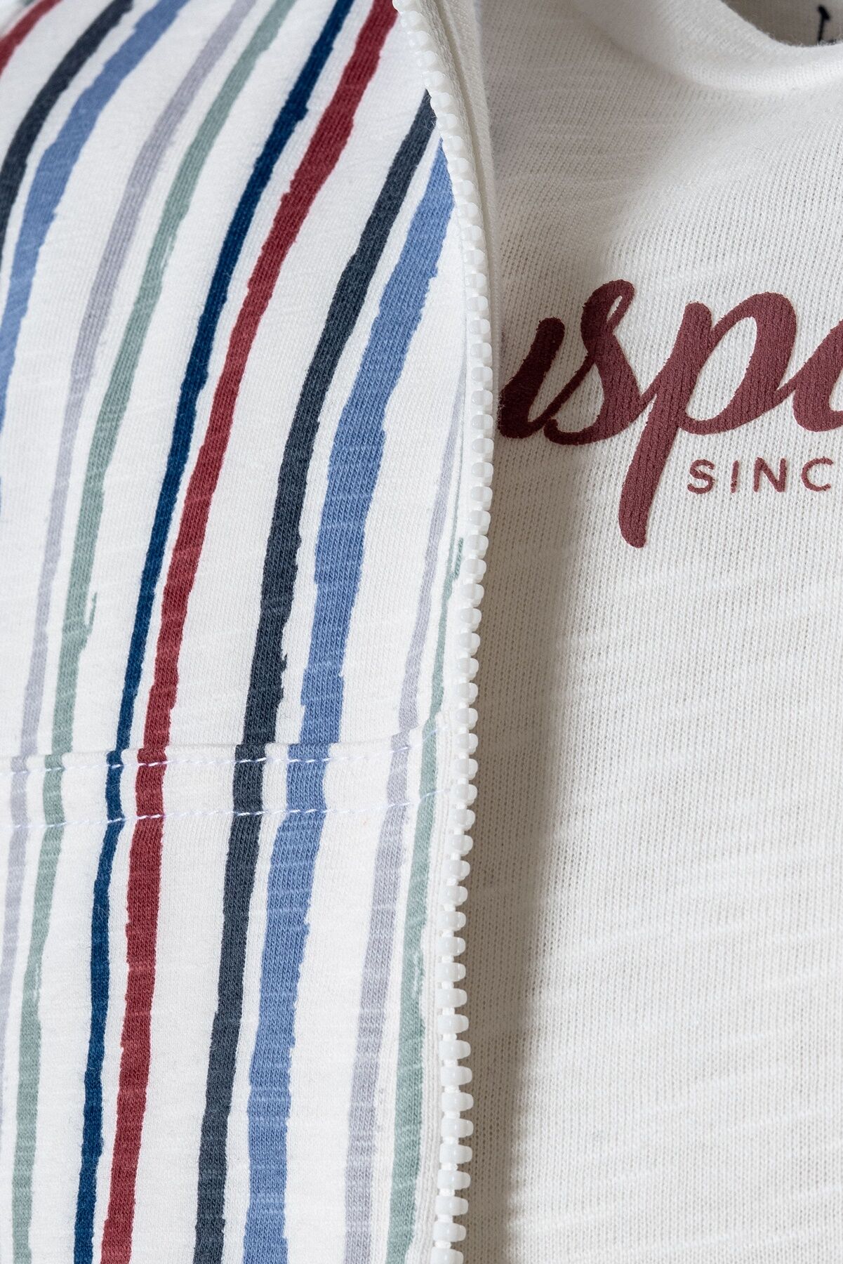 U.S. Polo Assn - U.S. Polo Assn. Erkek Bebek Beyaz 3'Lü Takım (1)