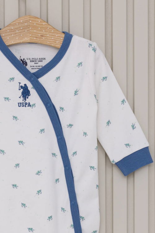 U.S. Polo Assn Erkek Bebek Krem Tulum