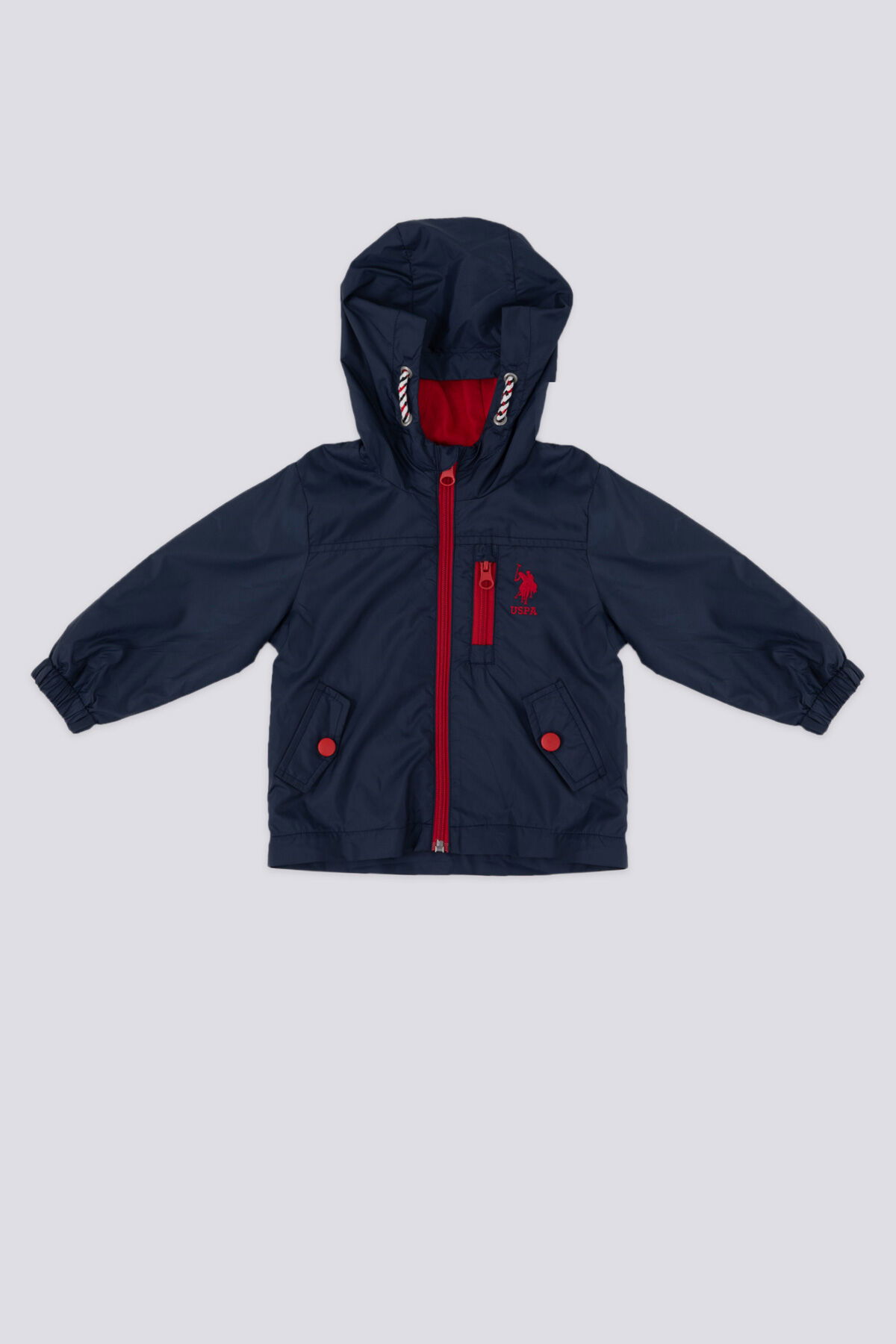 U.S. Polo Assn - US Polo Assn Erkek Bebek Lacivert Bebek Mont