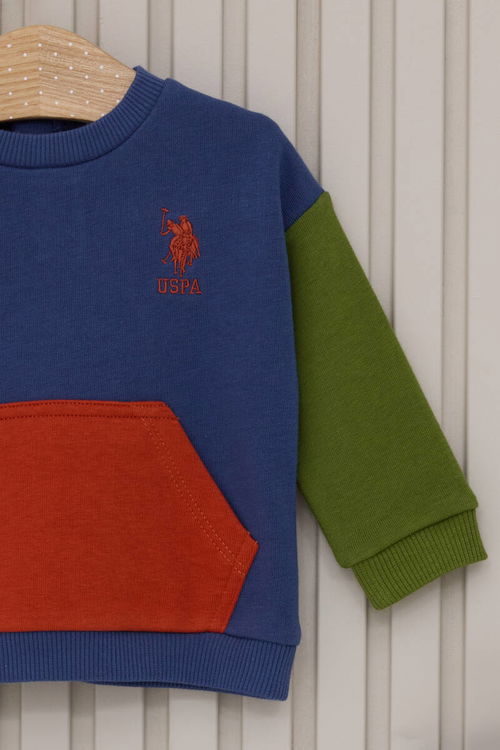 U.S. Polo Assn Erkek Bebek Mavi Bebek Takım