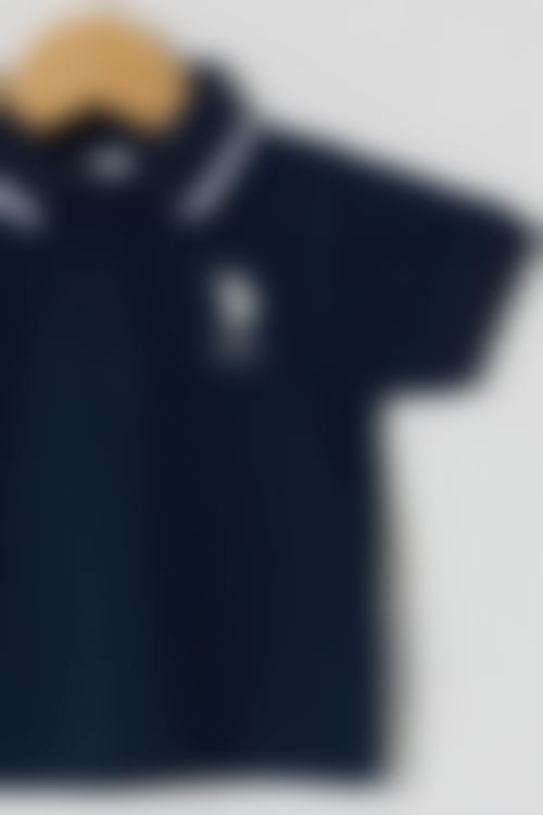 U.S. Polo Assn - U.S. Polo Assn. Erkek Bebek Lacivert Tişört