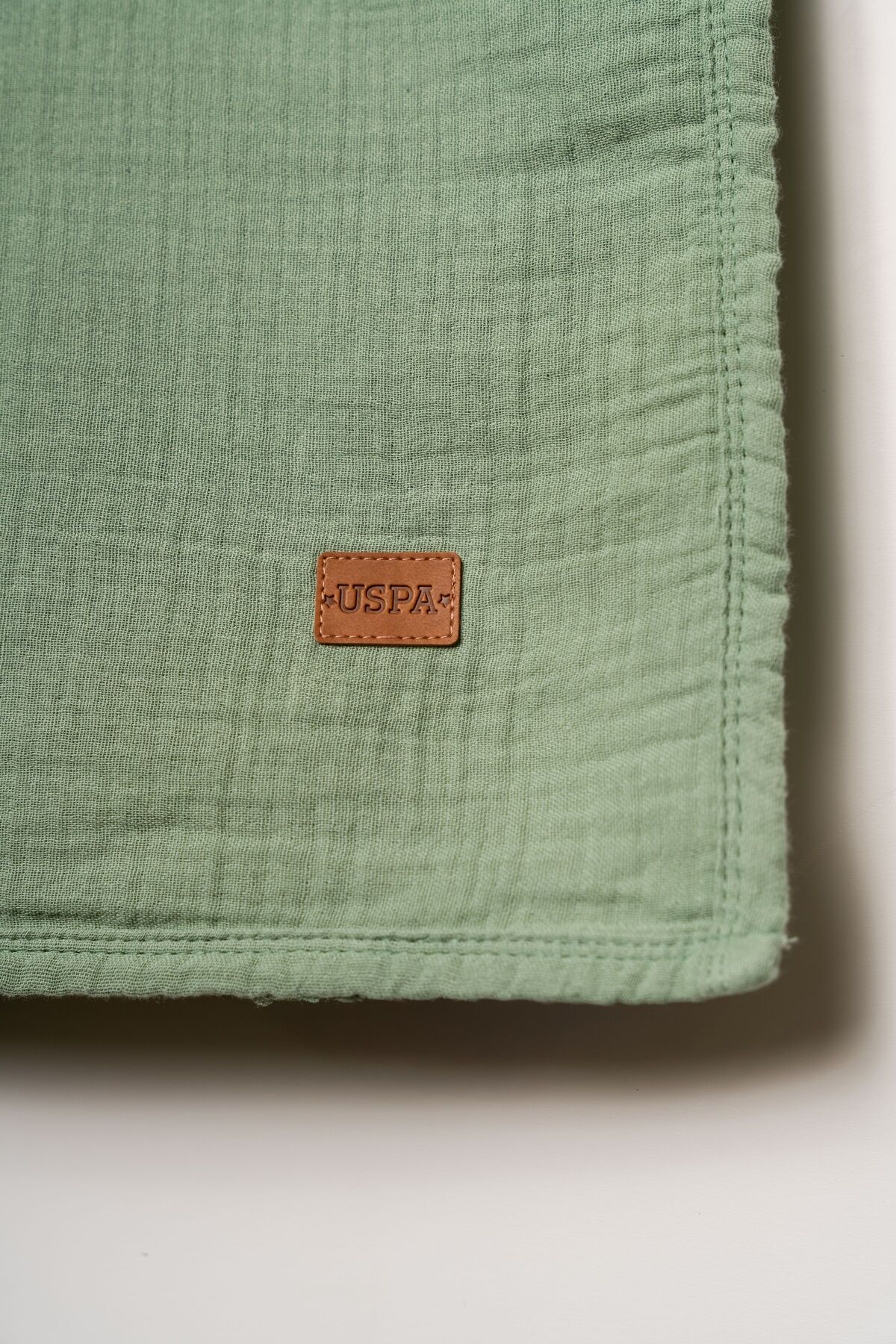 U.S. Polo Assn Bebek - U.S.Polo Assn. Assn. Erkek Bebek Yeşil Battaniye (1)