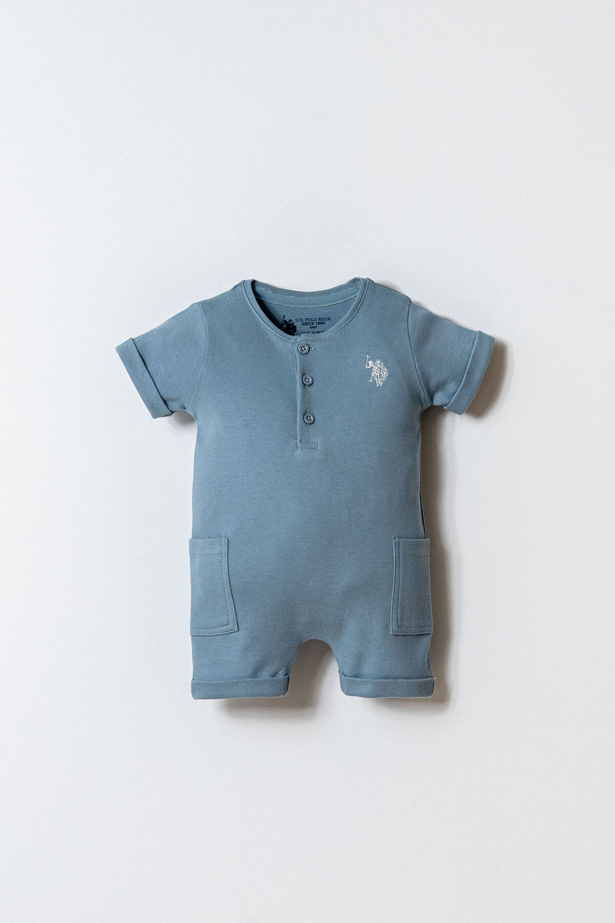 U.S. Polo Assn - U.S. Polo Assn. Erkek Bebek Yeşil Tulum