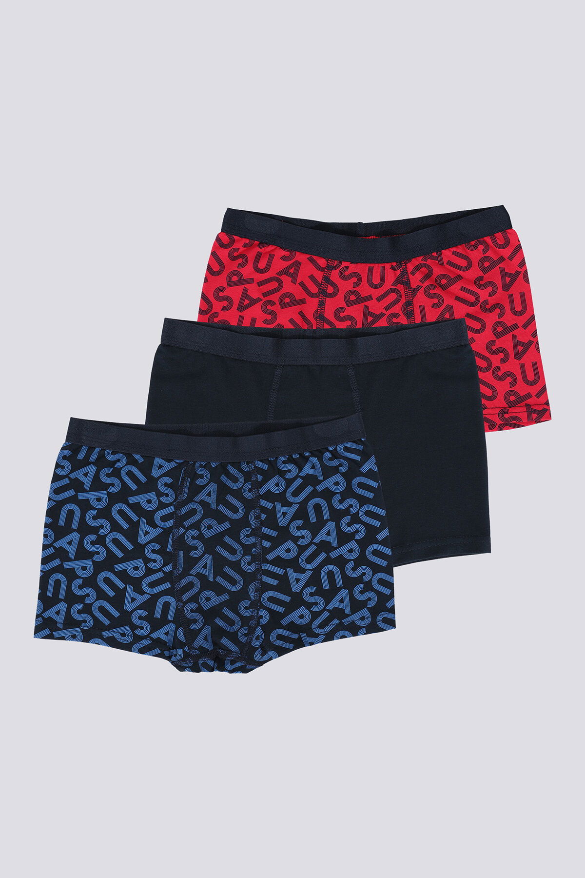 U.S. Polo Assn - U.S. Polo Assn Erkek Çocuk Lacivert Boxer