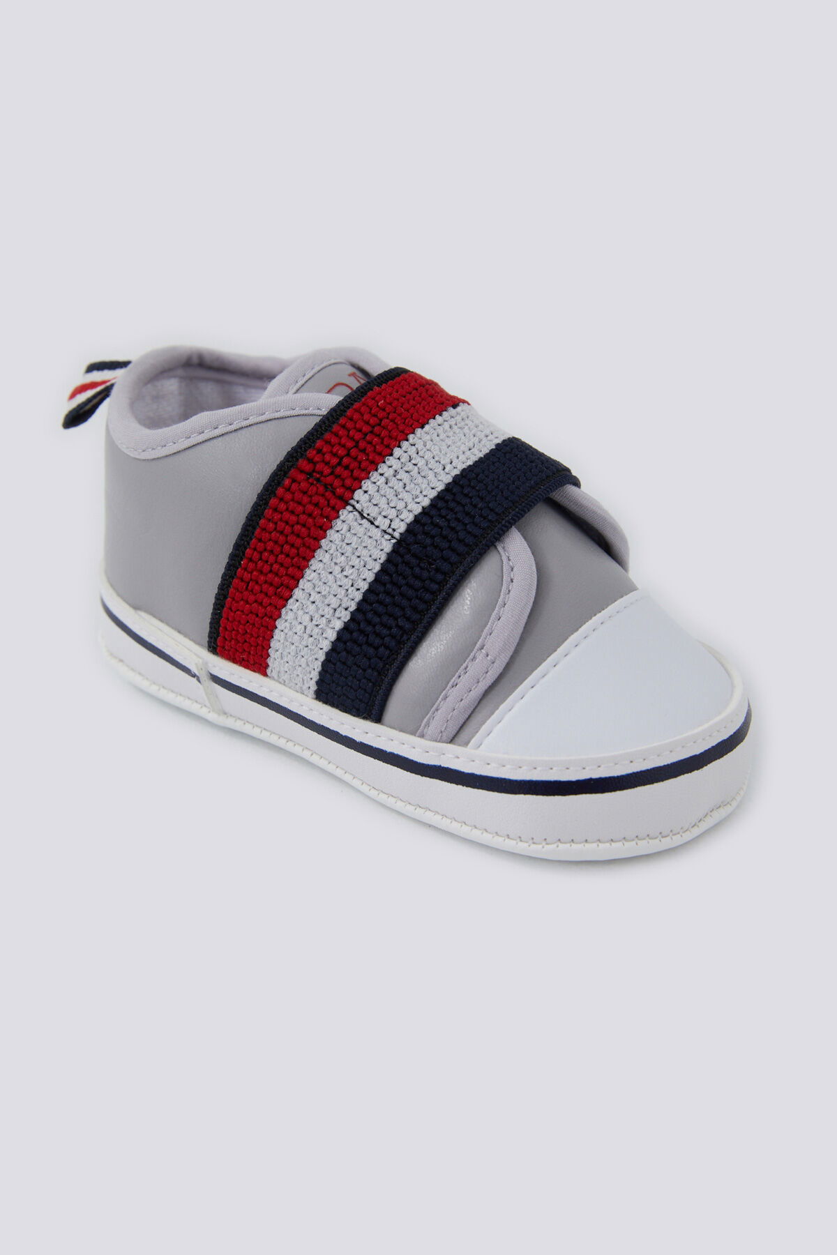 U.S. Polo Assn - U.S. Polo Assn Erkek Bebek Gri Ayakkabı