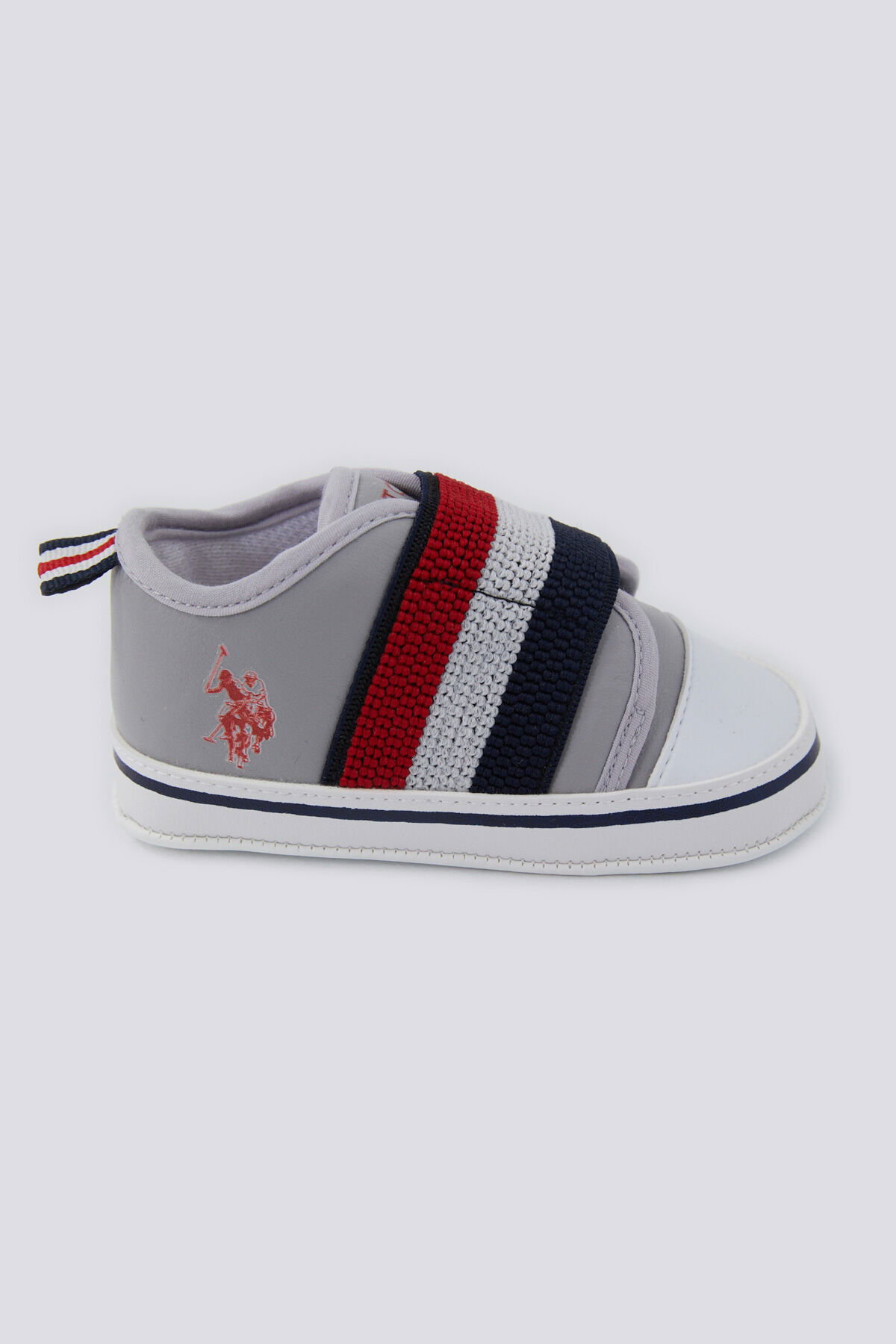 U.S. Polo Assn - U.S. Polo Assn Erkek Bebek Gri Ayakkabı (1)