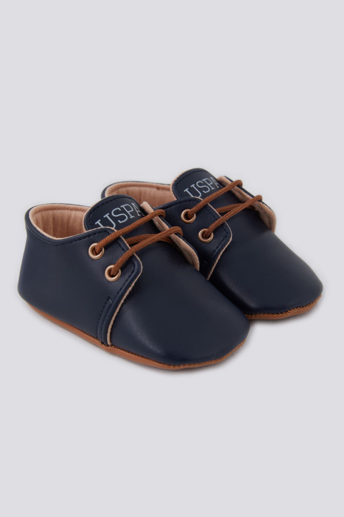 U.S. Polo Assn - U.S. Polo Assn Erkek Bebek Lacivert Ayakkabı (1)