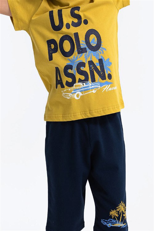 U.S. Polo Assn Havana Safran Erkek Çocuk Kapri Takım