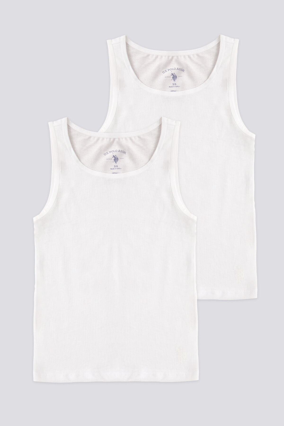 U.S. Polo Assn - U.S. Polo Assn İç Giyim Kız Çocuk Beyaz Fanila
