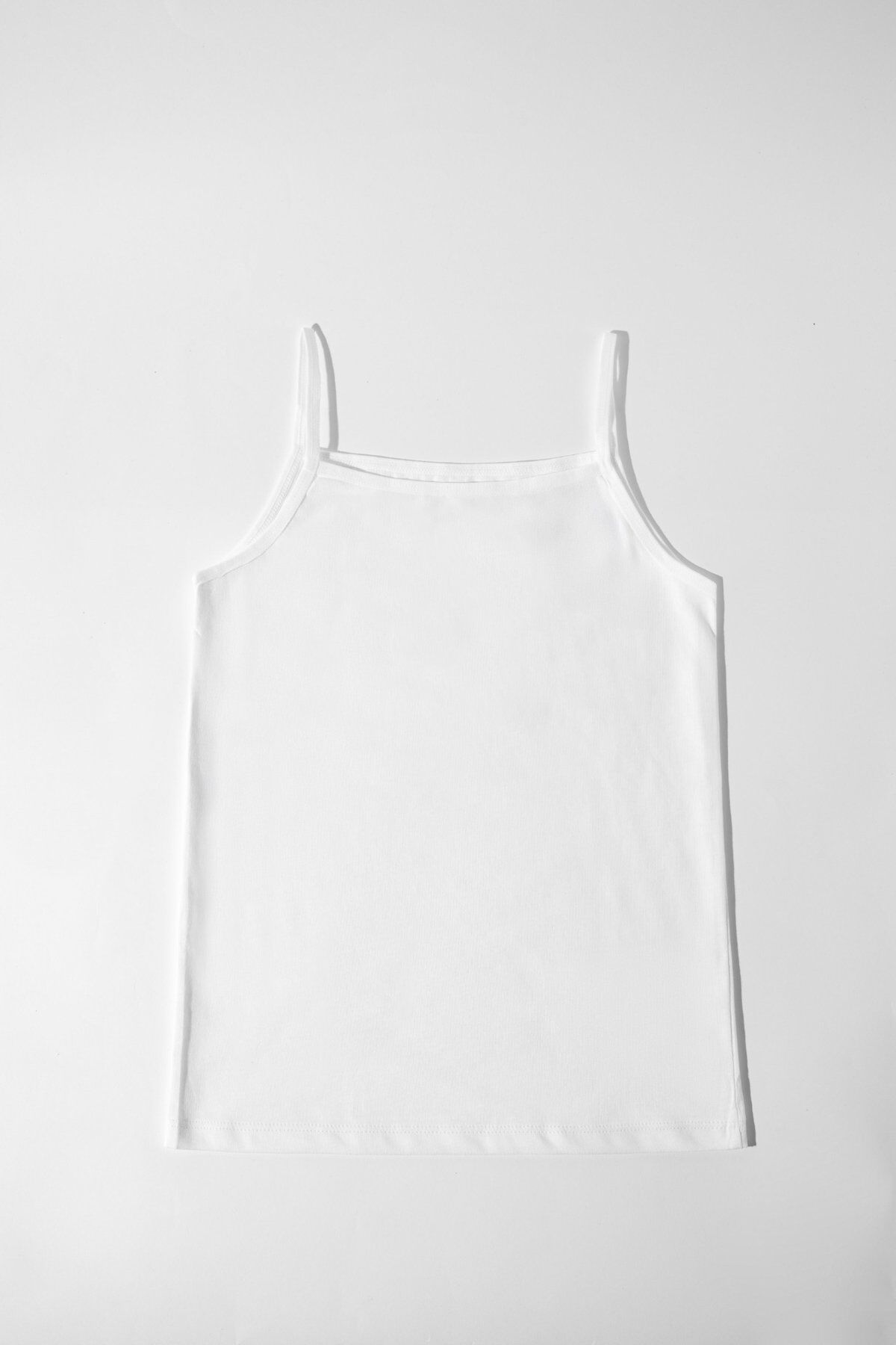 U.S. Polo Assn İç Giyim - Kız Çocuk 2'li Basic İnce Askılı Atlet (1)