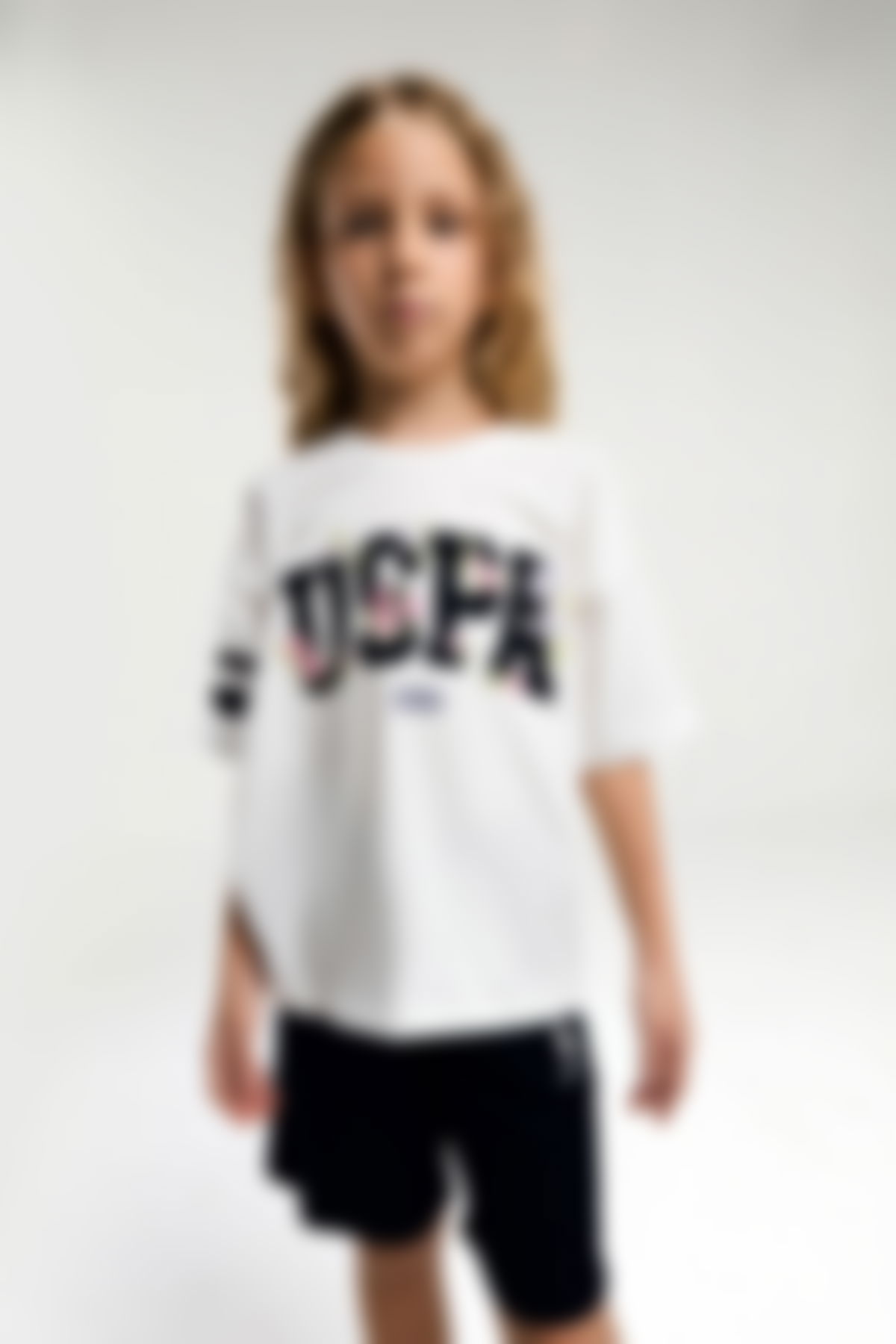 U.S. Polo Assn - KIZ ÇOCUK BERMUDA TAKIM Beyaz 