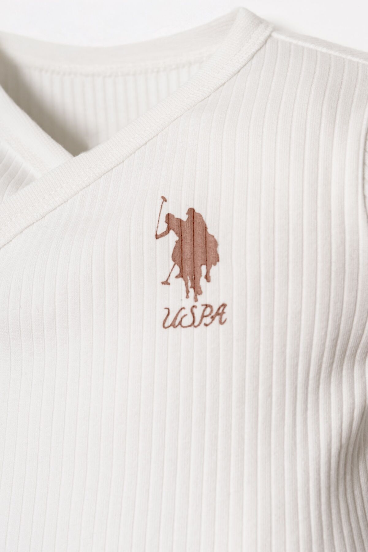 U.S. Polo Assn - U.S. Polo Assn. Kız Bebek Beyaz Hastane Çıkışı 10’Lu Set (1)