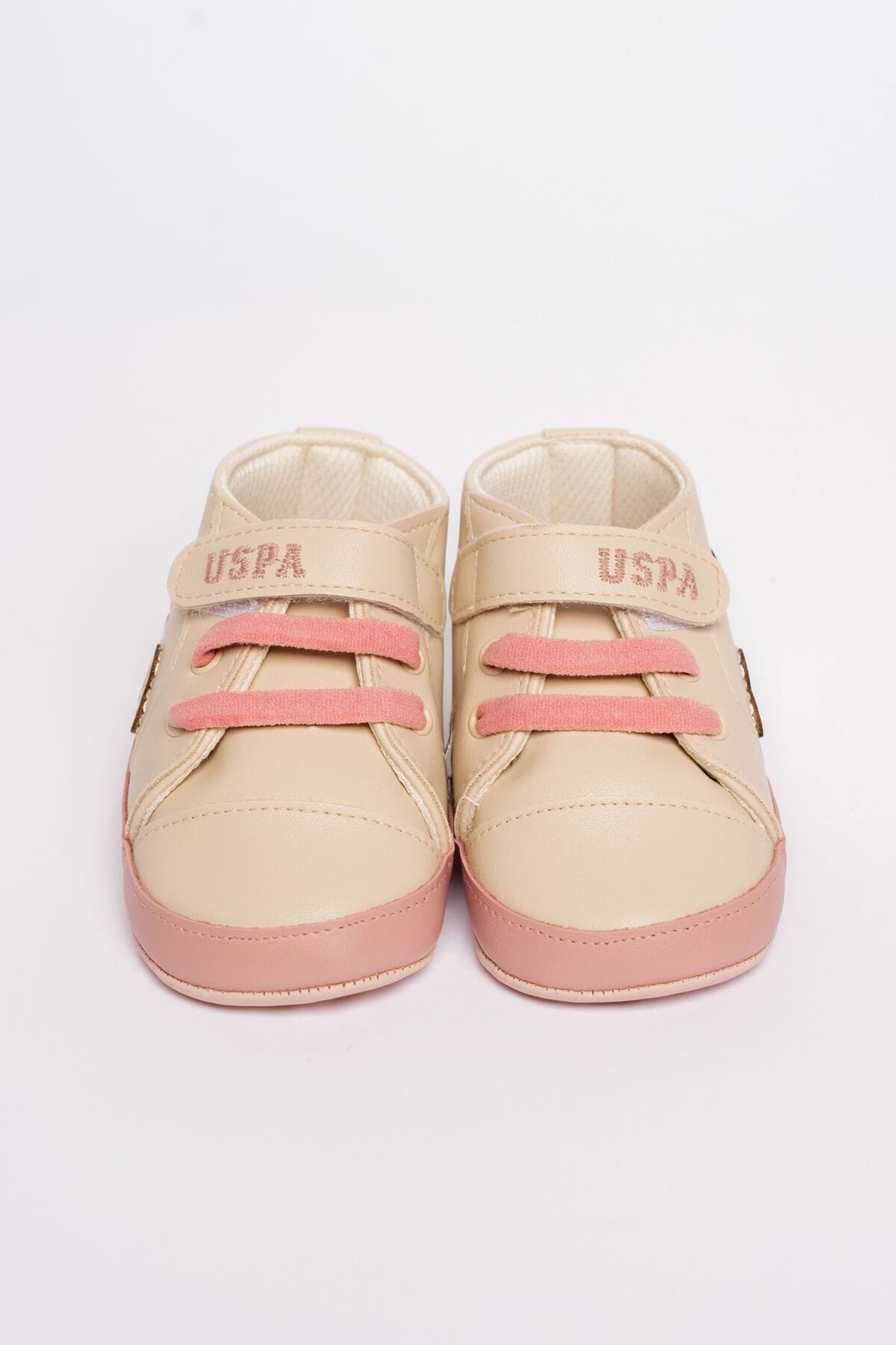 U.S. Polo Assn - U.S Polo Assn. Kız Bebek Pembe Ayakkabı