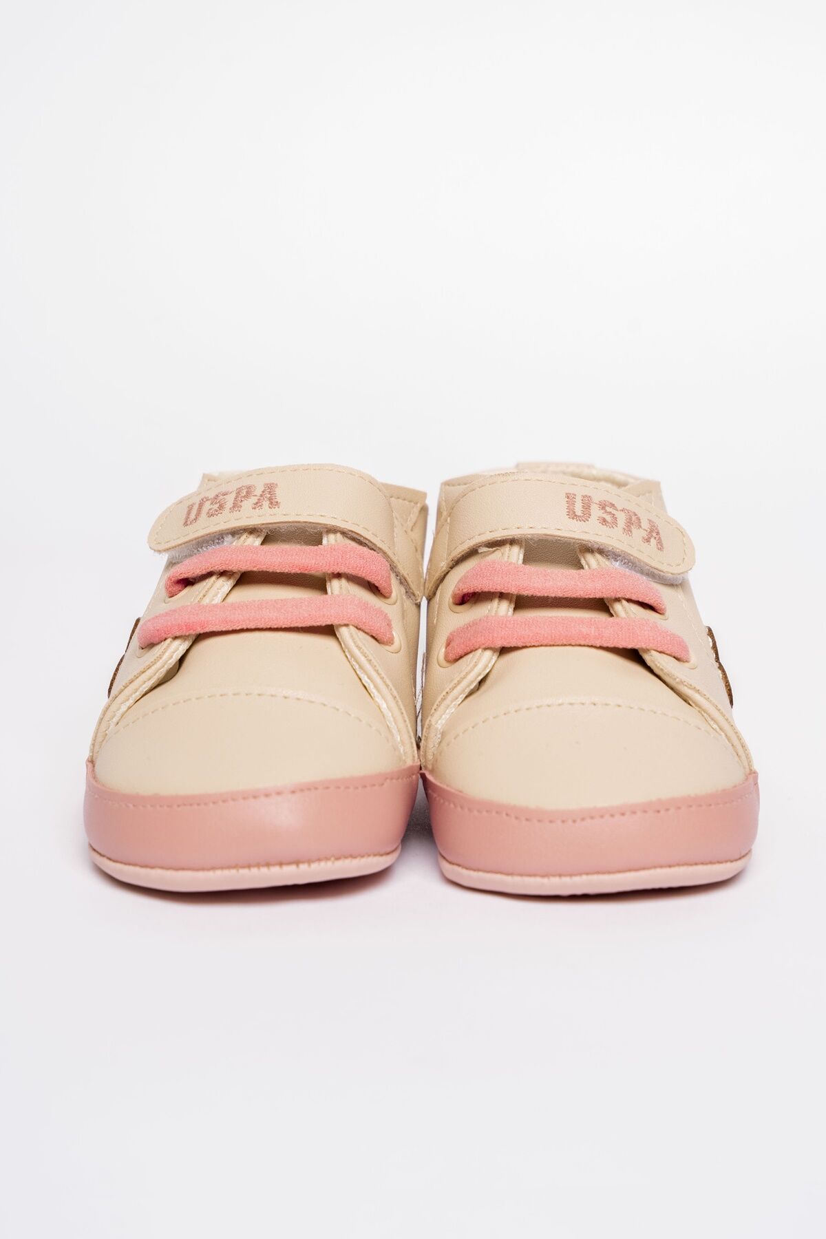U.S. Polo Assn - U.S Polo Assn. Kız Bebek Pembe Ayakkabı (1)