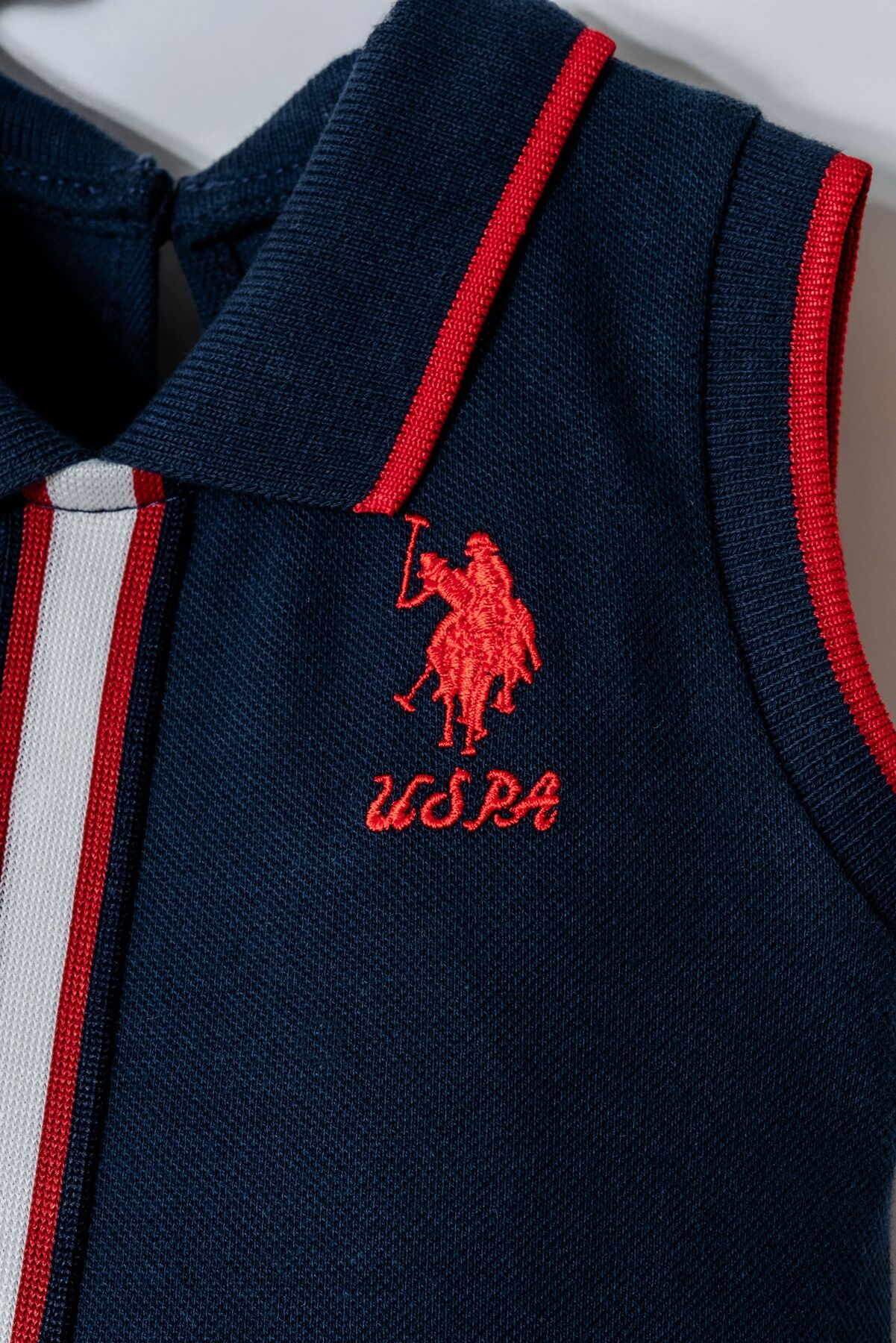 U.S. Polo Assn - U.S. Polo Assn. Kız Bebek Lacivert Elbise (1)