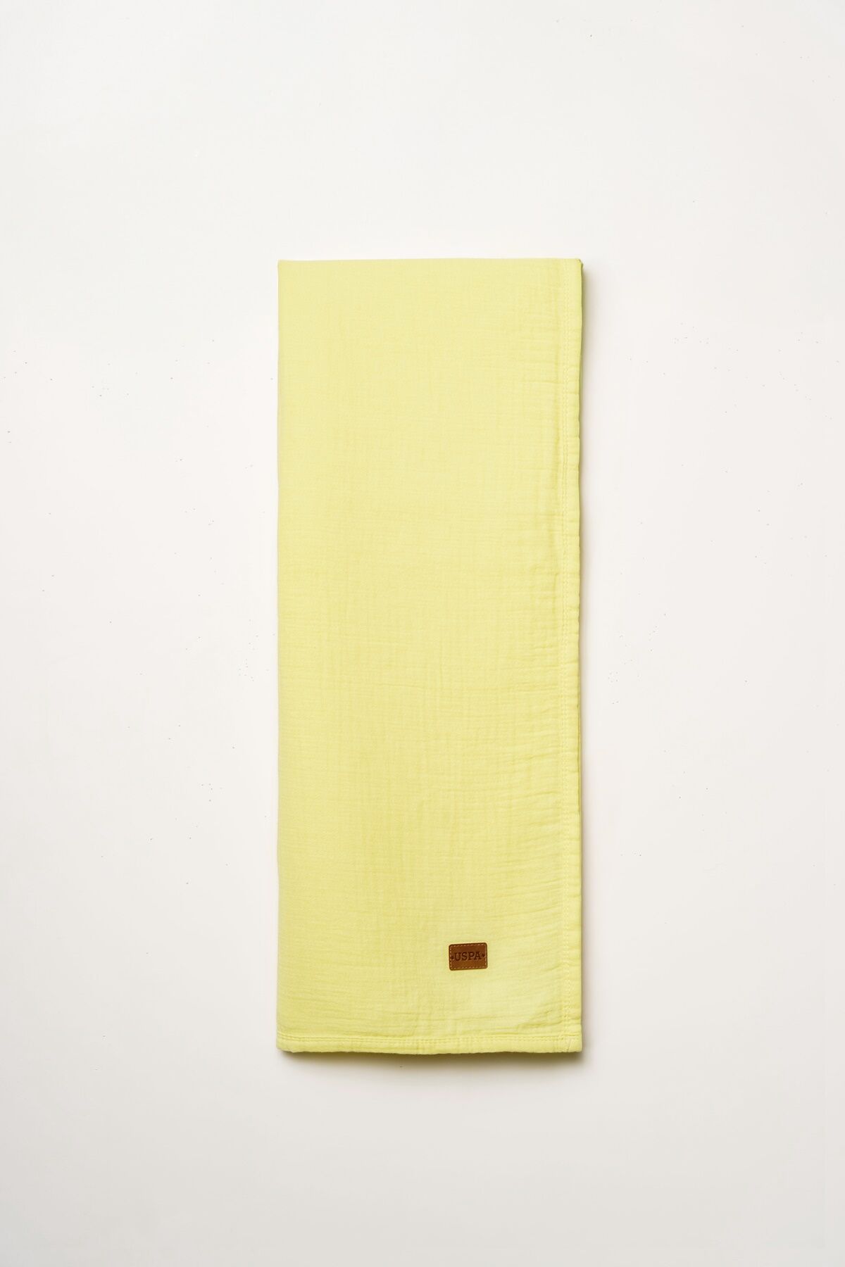 U.S. Polo Assn - U.S Polo Assn. Kız Bebek Sarı Battaniye